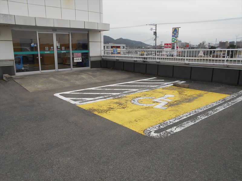 障がい者用駐車場（屋上）