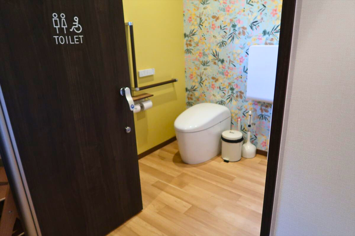 寺カフェ 樹楽里寺巣内ユニバーサルトイレ